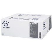 Papierové utierky skladané Papernet C 1-vrstvové, recyklované sivé
