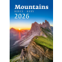 Nástenný kalendár Mountains/Berge/Hory 31,5 x 45 cm 2026