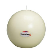 SVG - Sviečka guľa 80mm béžová