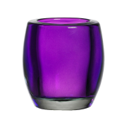SVT - Svietnik oval fialový 77/72mm