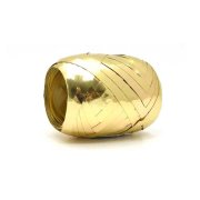 Vianočná darčeková stuha metalická zlatá 5mm x 20m