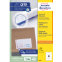 Etikety univerzálne 105x70mm Avery A4 100 hárkov