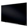 Sklenená tabuľa Nobo Diamond čierna 57”, 1260x710mm