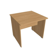 Rokovací stôl Gate, 80x75,5x80 cm, dub/dub