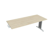 Rokovací stôl Flex, 180x75,5x80 cm, agát/kov
